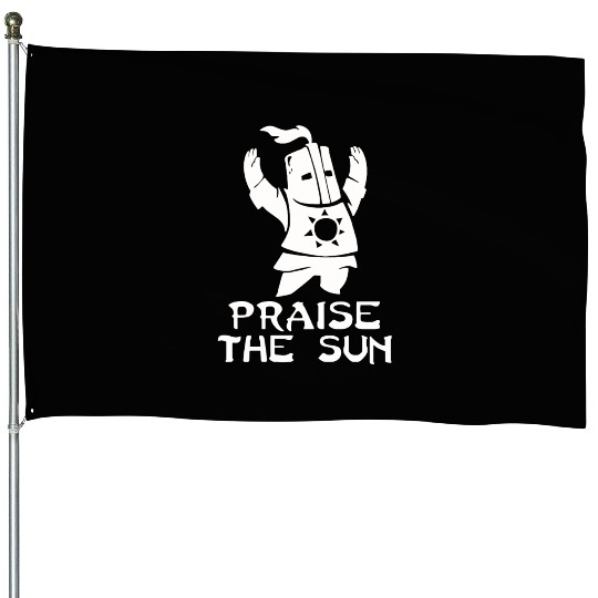 PRAISE THE SUN House Flags