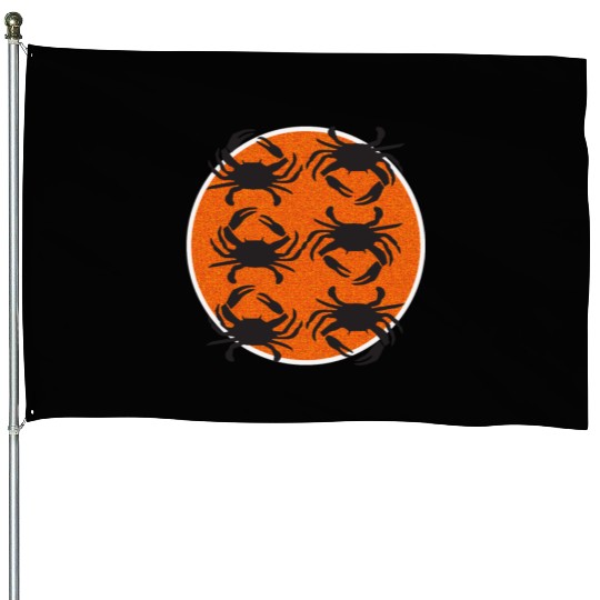 Crab Crew House Flags