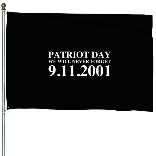 Patriot Day 9/11 House Flags