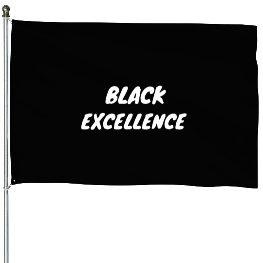 black excellence hipster grandma House Flags