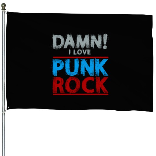 Punk Rock House Flags