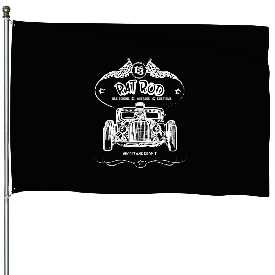 Rat Rod, Hot Rod House Flags