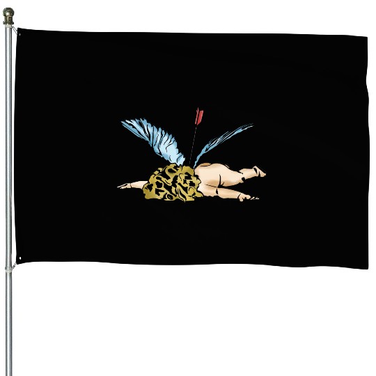 Dead Cupid House Flags