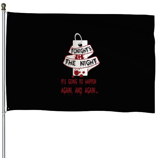 Dexter Blood Night House Flags