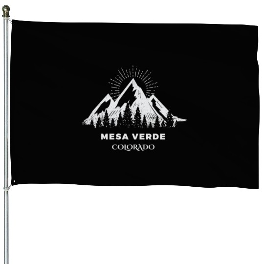 Mesa Verde National Park House Flags