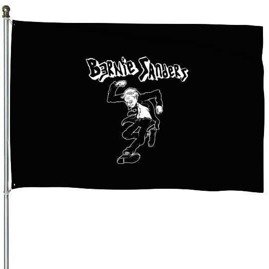 Bernie Sanders Punk Rock Circle Jerks Unisex berni House Flags