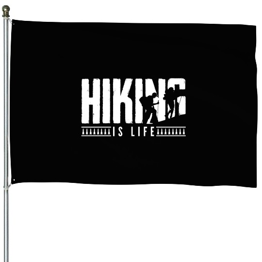 Hiking House Flags