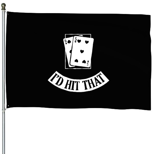Funny Cards Black Jack Blackjack Gamble Casino Las House Flags