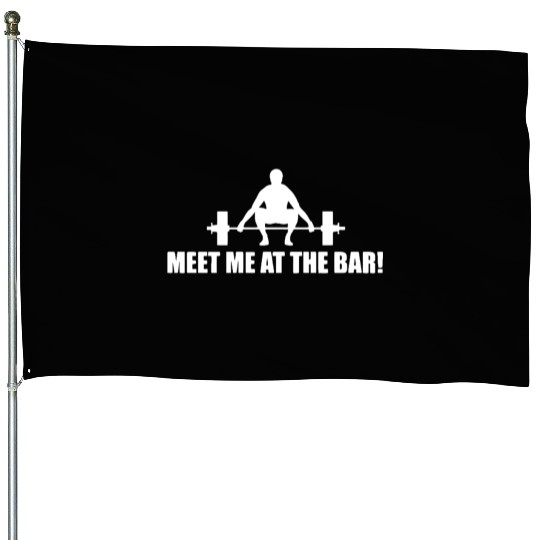 GYM training weightlifting House Flags