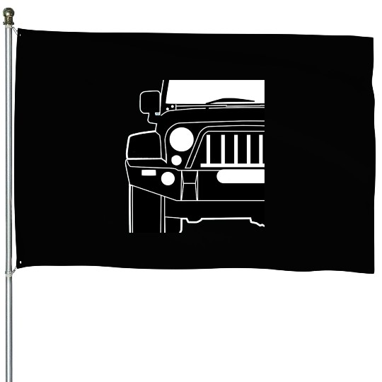 jeep wrang House Flags