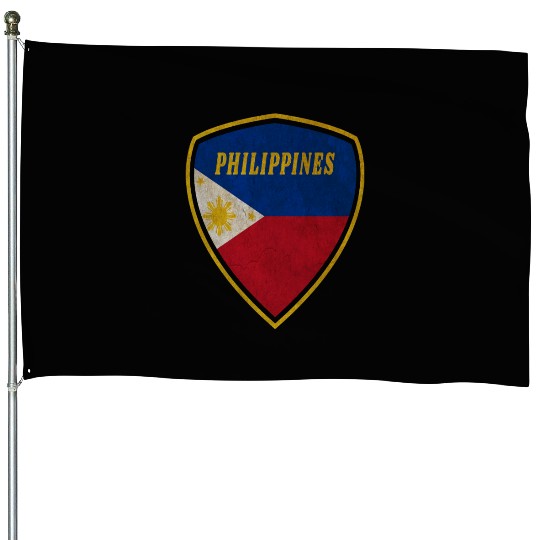 Philippines coat of arms vintage gift flag Manila House Flags