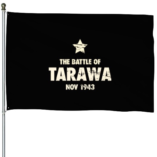 Battle Of Tarawa - World War 2 / WWII House Flags