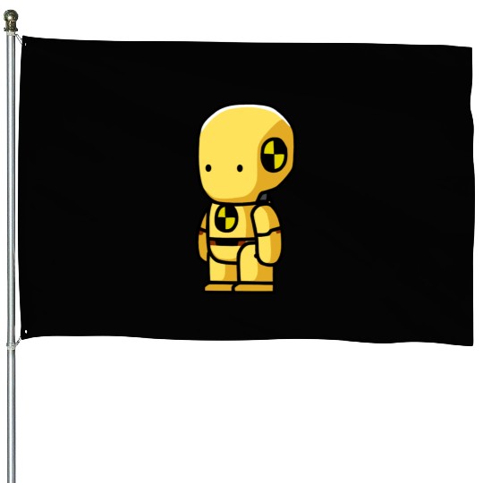 crash test dummies House Flags