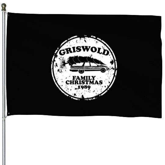 Griswold Christmas Vacation House Flags