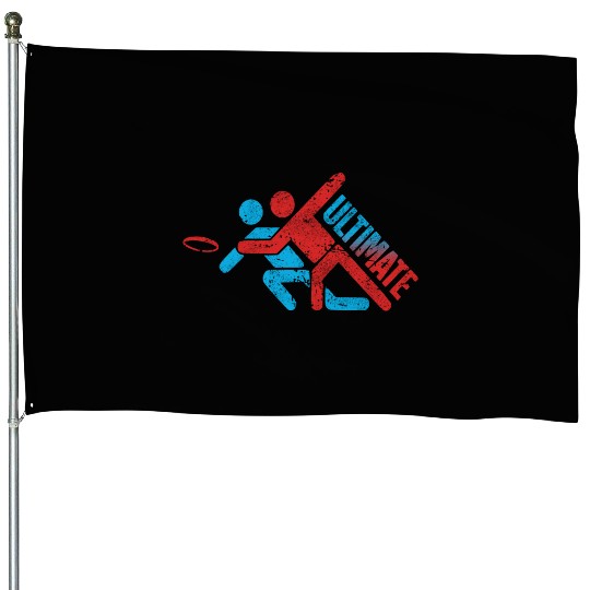 Ultimate Frisbee - Extreme Sports Disc Golf House Flags