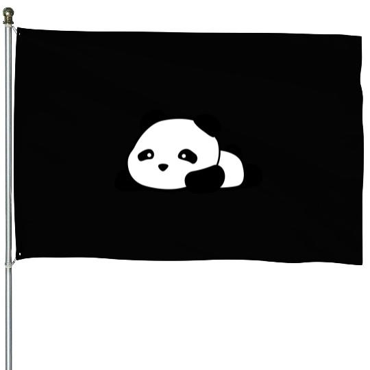 Panda kawaii House Flags