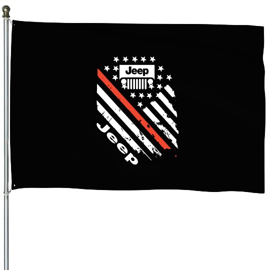 jeep car logo slogan country jeep House Flags