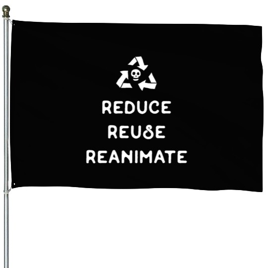 Reduce Reuse Reanimate Necromancer Tabletop RPG House Flags