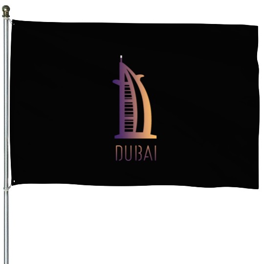 cool Burj al Arab Design in Dubai House Flags