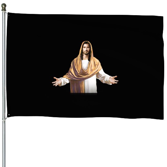 Jesus Christ House Flags
