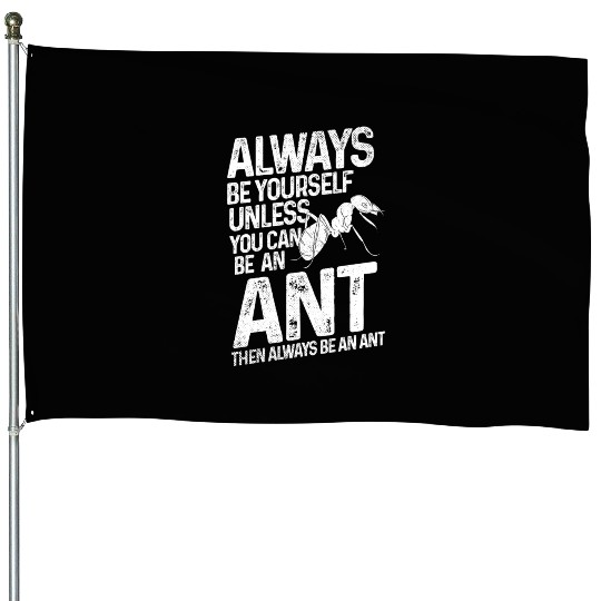 Ant insect gift House Flags