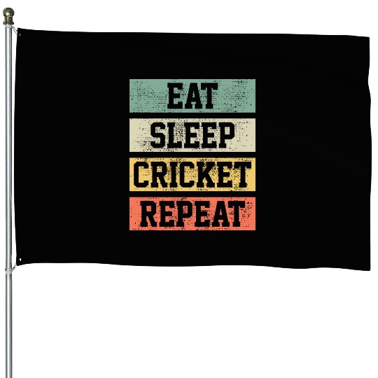 Cricket House Flags