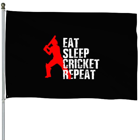 Cricket Cricket Cricket House Flags