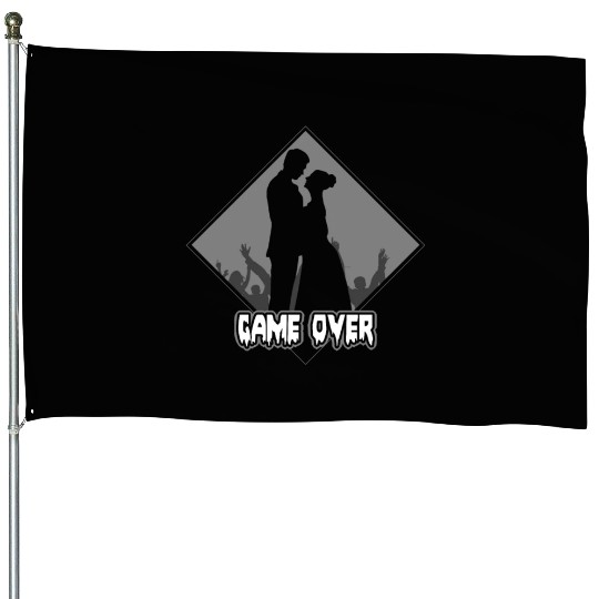Bachelors Last Party,Game Over House Flags
