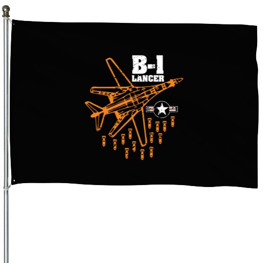 B-1 Lancer Air Force Bomber House Flags