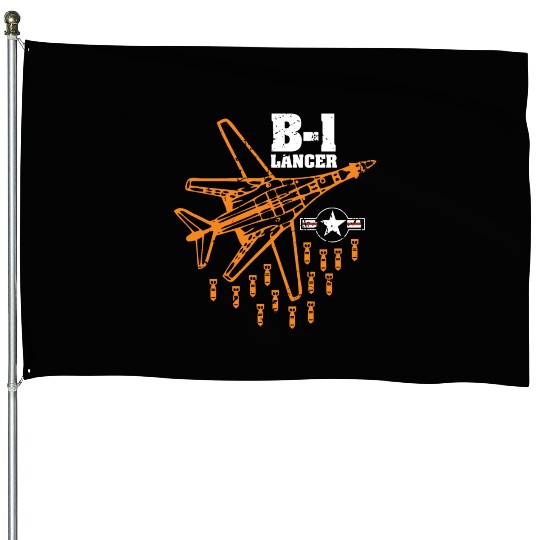 B-1 Lancer Air Force Bomber House Flags