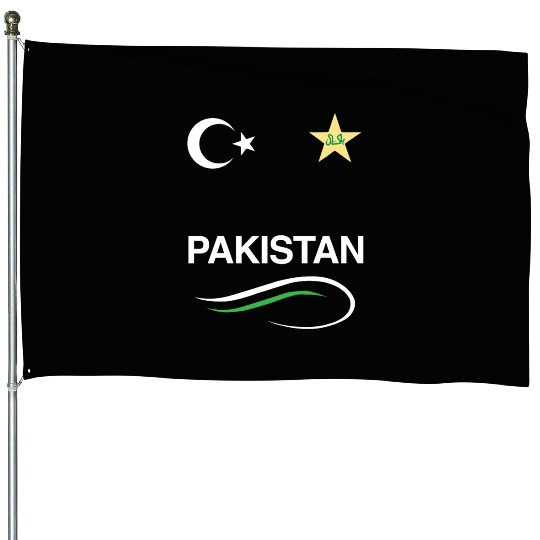 Pakistan Cricket Team House Flags Fans Jersey