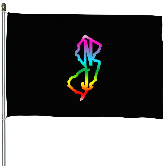 New Jersey Gay Pride LGBTQ House Flags