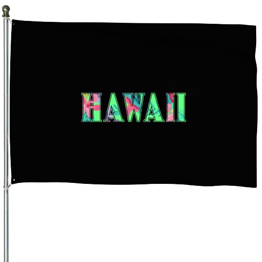 Hawaii Flowers | USA America Orchids Writing House Flags