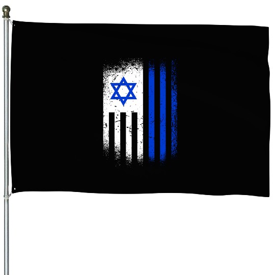 Israel Flags Design / Jerusalem Haifa Tel-Aviv House Flags