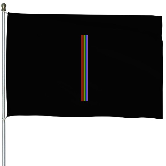 Gay Rainbow Stripes | Gay Pride, LGBT, Lesbian House Flags