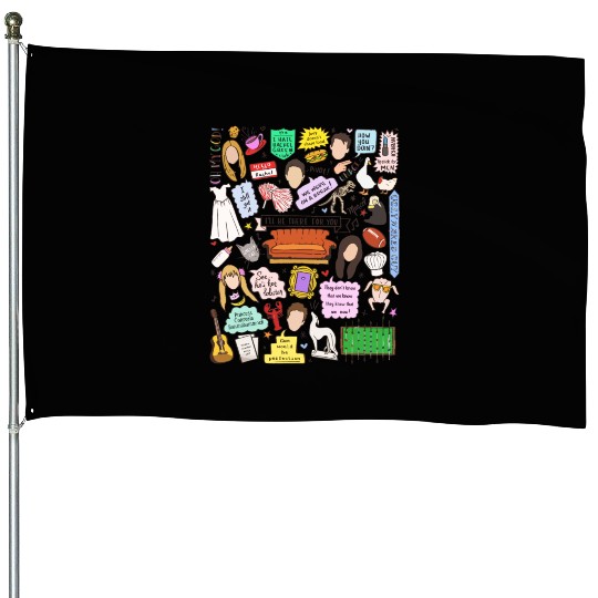 Friends Show House Flags
