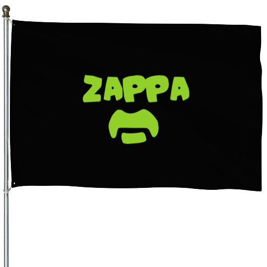 New FRANK ZAPPA Eccentric Rock Icon Logo 70s Men s House Flags