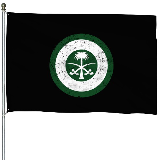 Saudi Arabia Air Force Flag Roundel House Flags