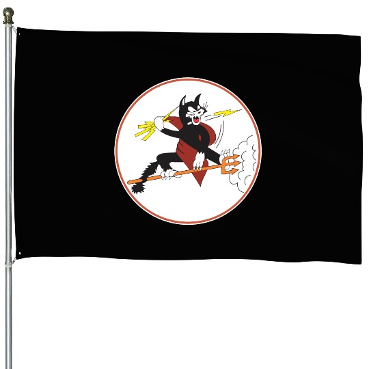 Fighter Squadron 191 (VF-191) Satan's Kittens House Flags