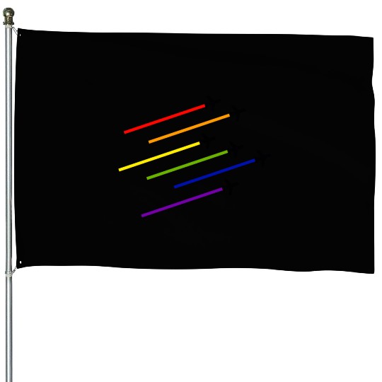 LGBT Cabin Crew Aviation CSD Gay Pride House Flags