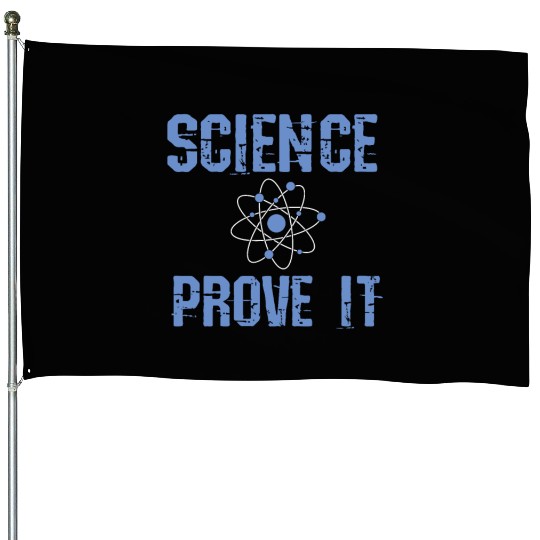 Science Teacher Scientists Atom House Flags