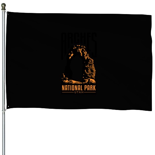 Arches National Park - Utah House Flags