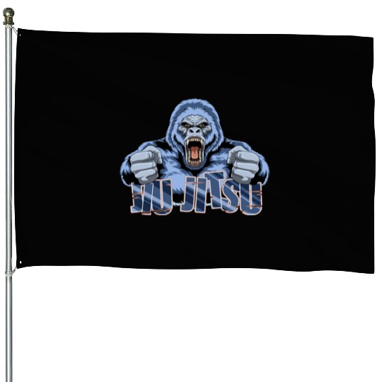 BJJ Gorilla - BJJ Jiu-Jitsu, Grappling and MMA House Flags