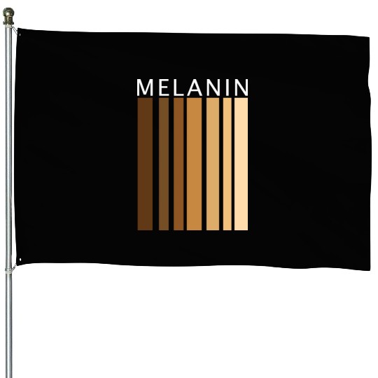 Dope Melanin Shades Black Pride Black Girl Magic House Flags