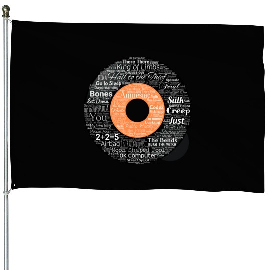 Radiohead Albums and Songs House Flags