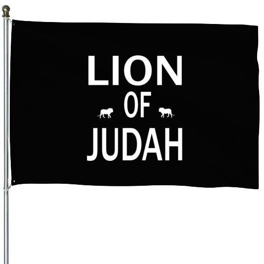 Lion of Judah Lion House Flags