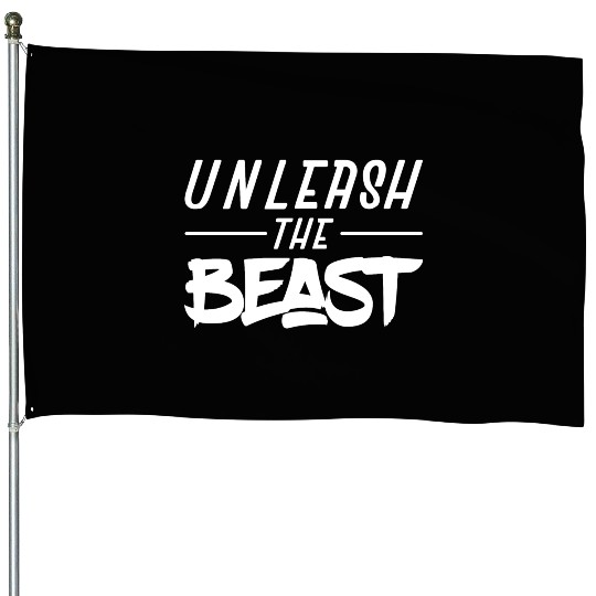 Unleash the Beast Fitness Workout Training White House Flags