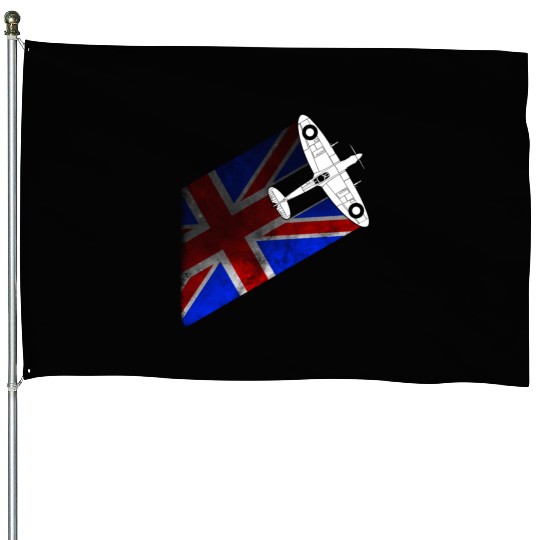 Spitfire UK Flag Mk.1 RAF British WWII House Flags