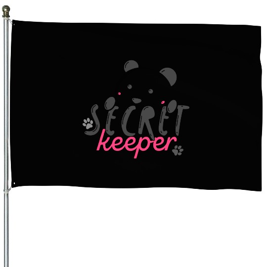 Teddy bear secret keeper House Flags