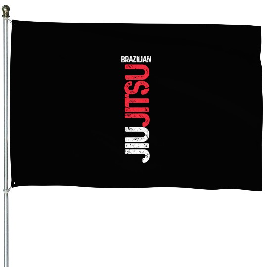 Brazilian Jiu Jitsu Vintage House Flags